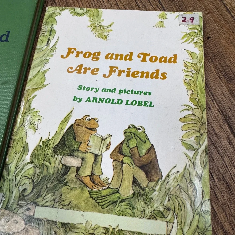 Vintage children's books lot The Mouse and Motorcycle, Frog and Toad, Old Rosie